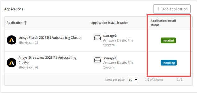 Checking the Installation Status of Autoscaling Cluster Applications