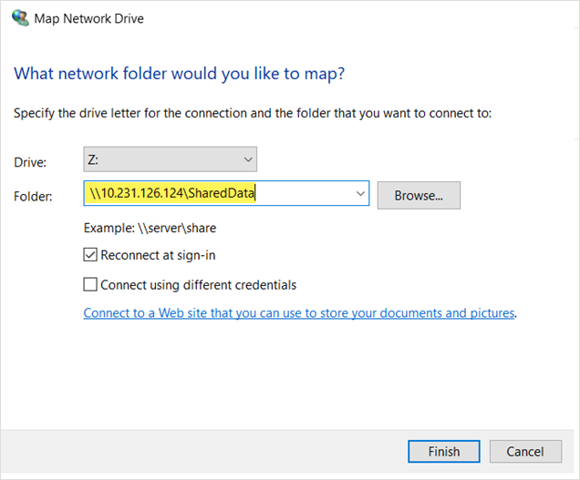 Shared Folder Using Ip Manually Mounting a Shared Folder onto a Virtual Machine