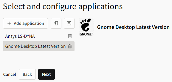 Creating an Application Package Template During Virtual Desktop Creation