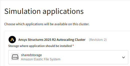 Ansys Backup File Structure Step 1: Create an Ansys Structures Autoscaling Cluster