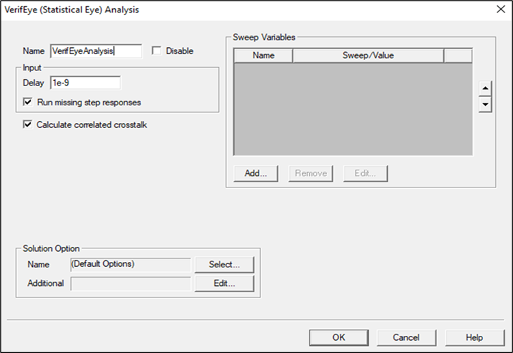 VerifEye Analysis Window