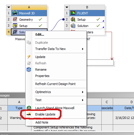 Enable Update highlighted.