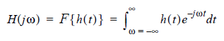 Frequency-domain response equation