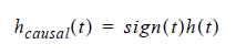 Constraints on a causal frequency response.
