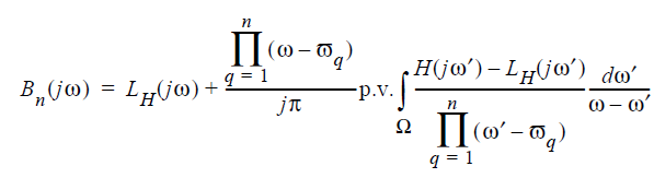 Equation for the evaluation of the in-band contribution. Equation for the evaluation of the in-band contribution.
