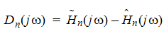 Equation for the error of the approximation equation. Equation for the error of the approximation equation.