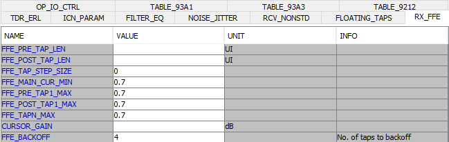 Config and Generate COM Report... Window > Settings Tab > Subtab
