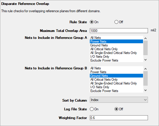 Disparate Reference Overlap Rules Disparate Reference Overlap Rules