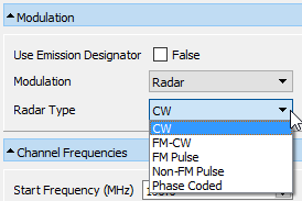 Modulation panel.