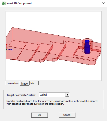 Insert 3D Component dialog.