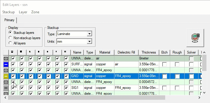 A demonstration of how to change the order of layers.
