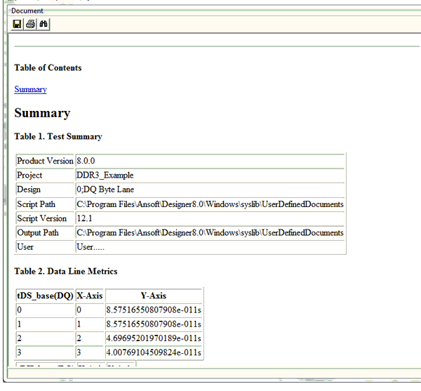 Web browser open to document.