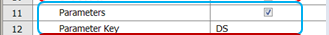Parameters checked. Parameters checked.