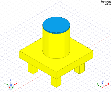 3D Component model.