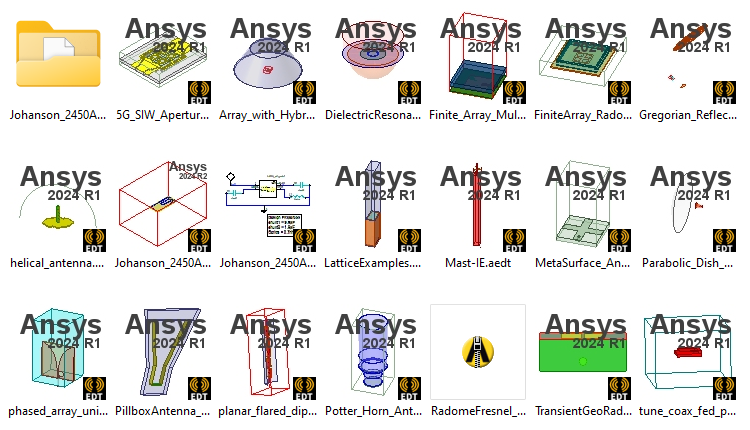 Antenna Model example graphics
