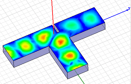 Waveguide T Junction model.