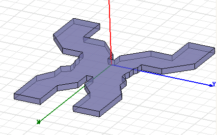 Waveguide combiner model.