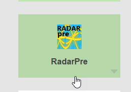 RADARPre extention icon.