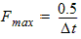 Minimum Frequency formula