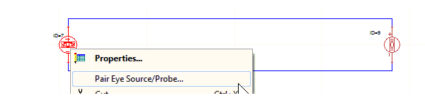Pair Eye Source/Probe Right-Click Menu