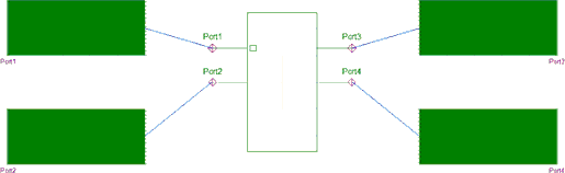 Defined N Port Connections Example