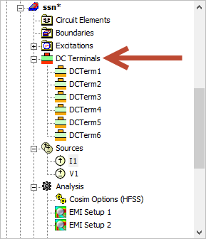 Terminals in Project Manager