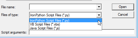 Recording a Script Example