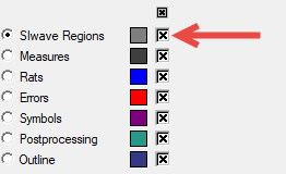 SIwave Regions Layer Selector