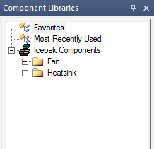 Component Libraries panel.