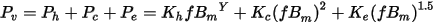 Equation for iron-core loss without DC flux bias