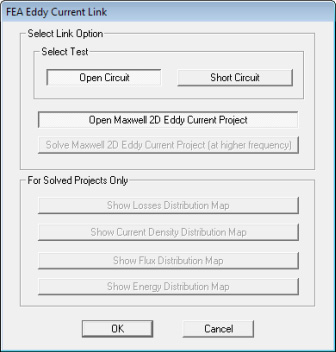 Creating a Maxwell 2d Eddy Current design from a PEmag design
