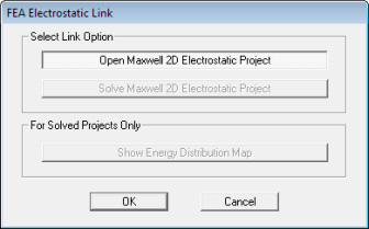 Creating a Maxwell 3D Electrostatic design from a PE mag design
