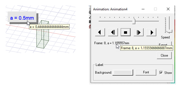 Tooltip displays significant digits for points in the Modeler window and for frames in the Animation window