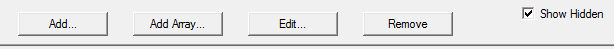 Properties window showing the Local Variables tab options