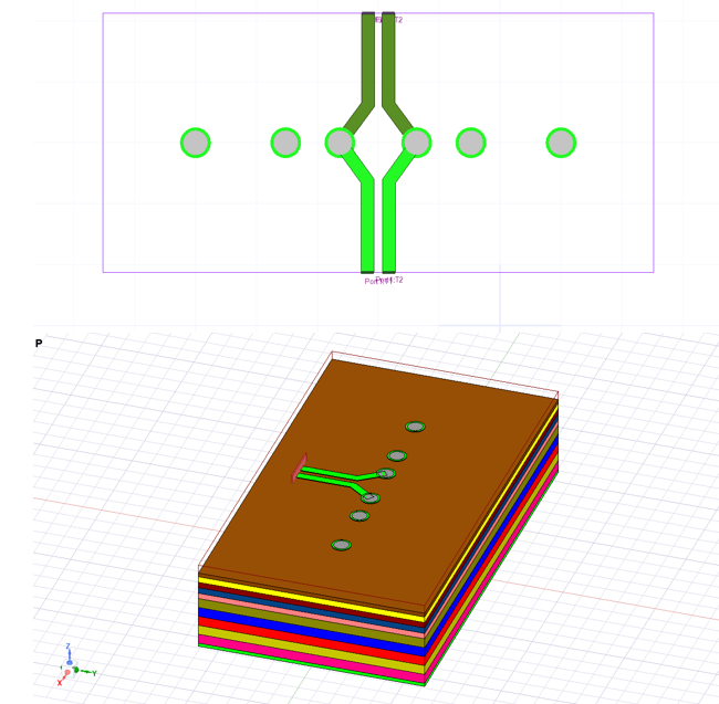 HFSS and 3D Layout models.