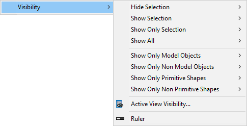 Visibility Submenu