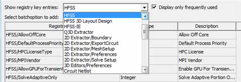 Show refistry key entries drop-down menu open.