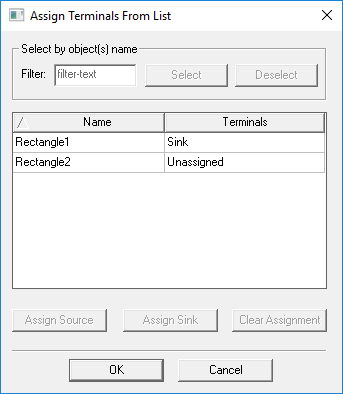 Assign Terminals from List