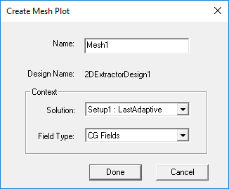 Create Mesh Plot Create Mesh Plot