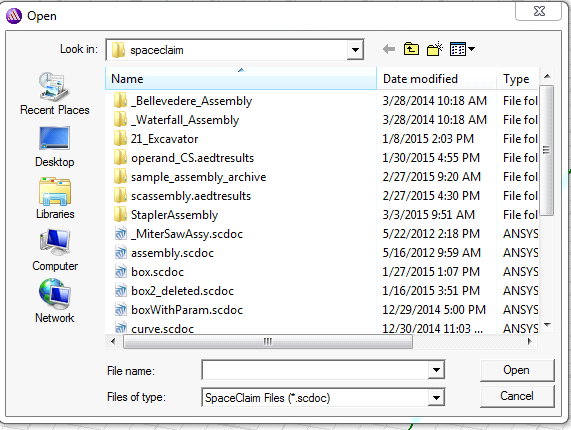 File browser window.