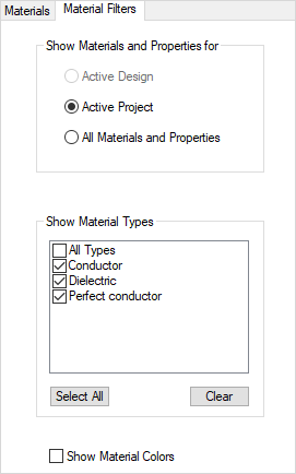 Materials
