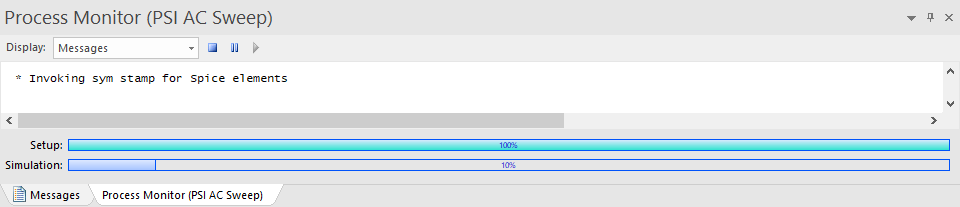 Process Monitor - AC Sweep