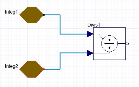 Connecting components in the Diagram Editor.