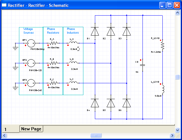 Schematic Editor Window