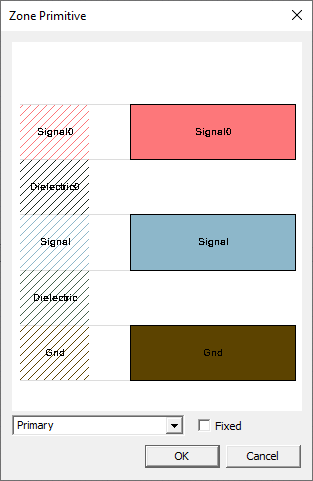 Zone Primitive Window