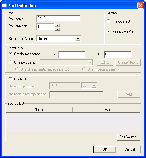 Editing an Interface Port Definition