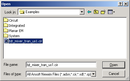 Loading a Netlist from a File