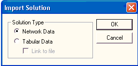 Importing Solution Data for Postprocessing