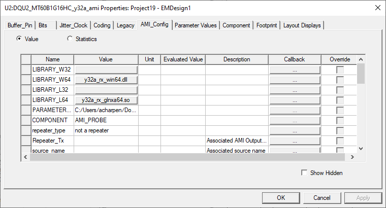 Importing a Bi-directional AMI Transmitter/Receiver