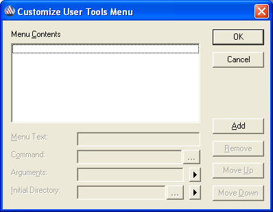 Adding External Tools